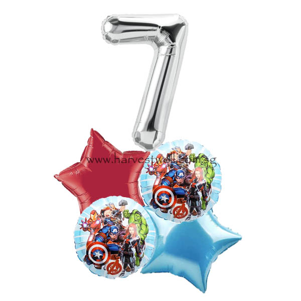 Avengers Balloon Bouquet Avengers Balloon Bouquet